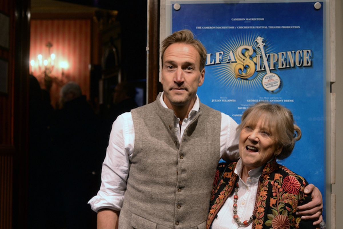 Ben Fogle and Julia Foster at 