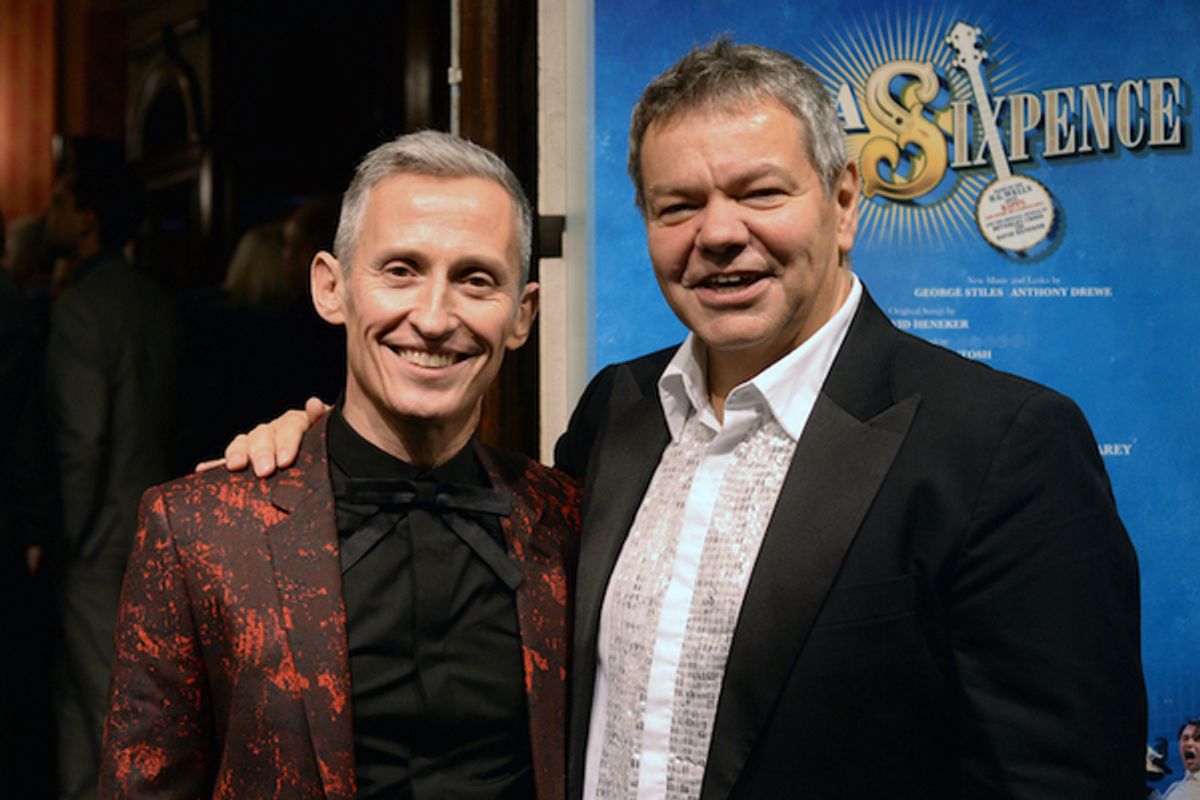 George Stiles and Anthony Drewe at 