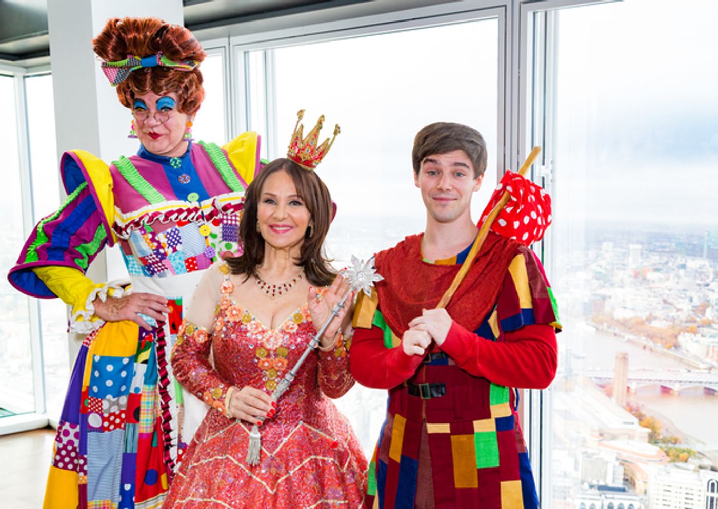 Photo Flash: Cast of DICK WHITTINGTON Pose at A View From the Shard  Image