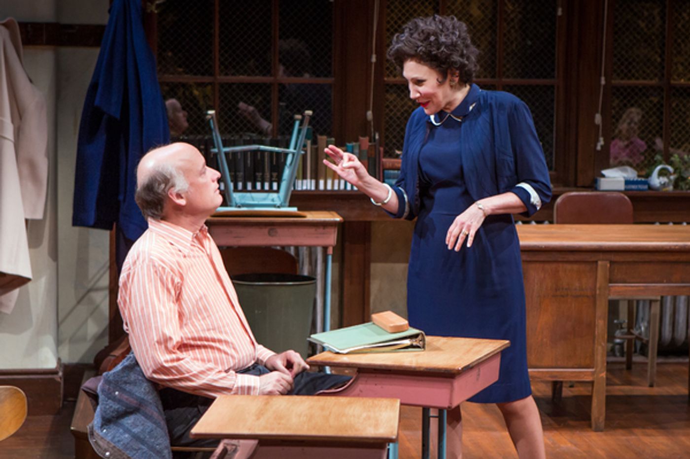 Photo Flash: First Look at Josh Radnor and Elizabeth Reaser in THE BABYLON LINE at Lincoln Center Theater  Image