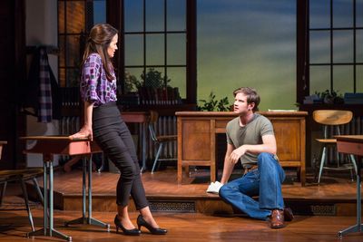 Elizabeth Reaser and Michael Oberholtzer Photo