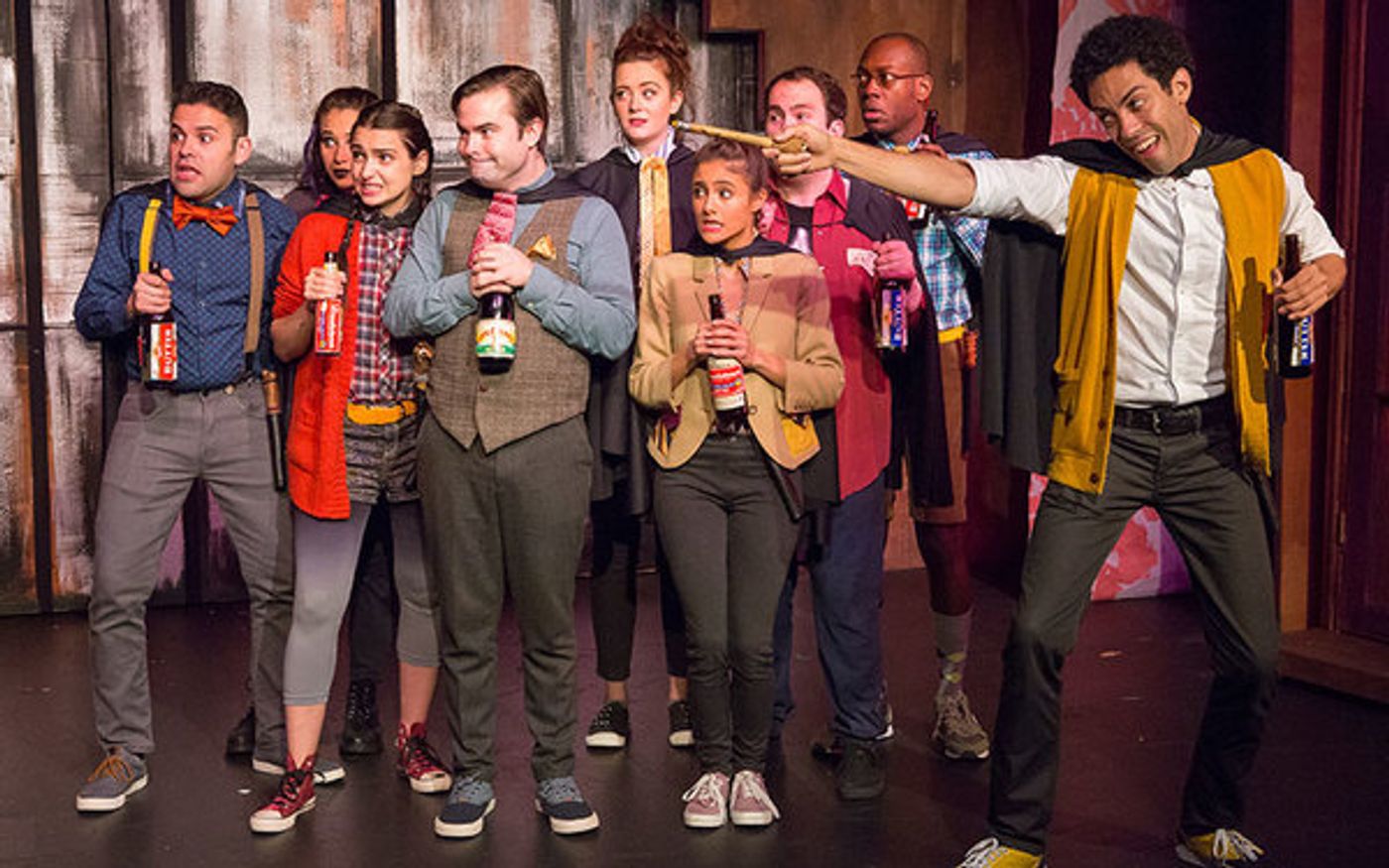 Photo Flash: A Magical First Look at Off-Broadway's Potter Play PUFFS  Image
