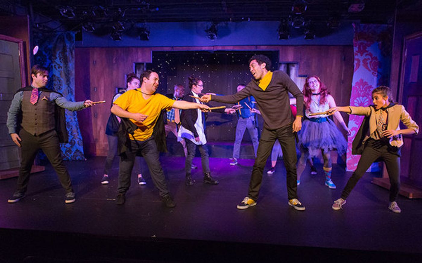 Photo Flash: A Magical First Look at Off-Broadway's Potter Play PUFFS  Image