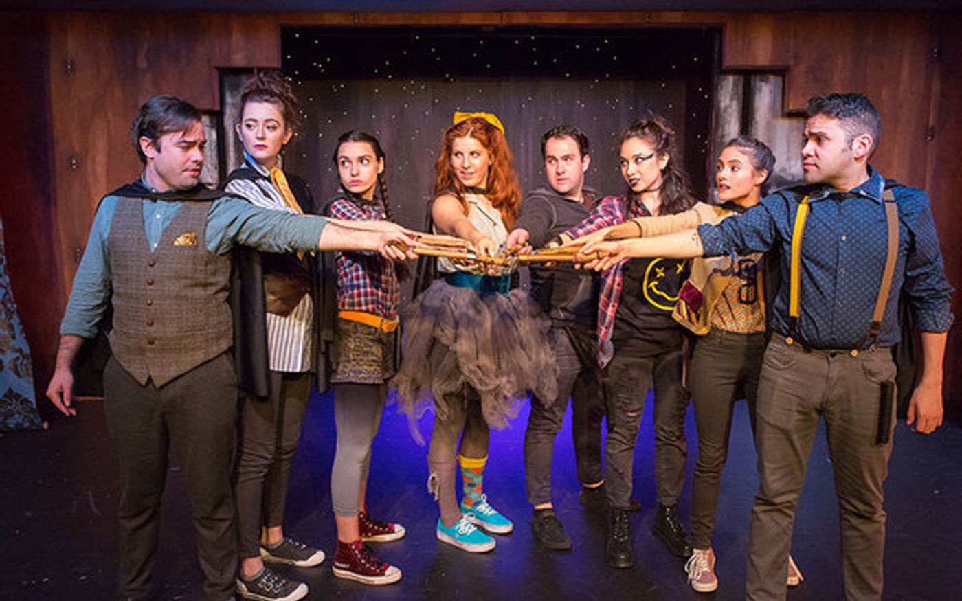 Photo Flash: A Magical First Look at Off-Broadway's Potter Play PUFFS  Image