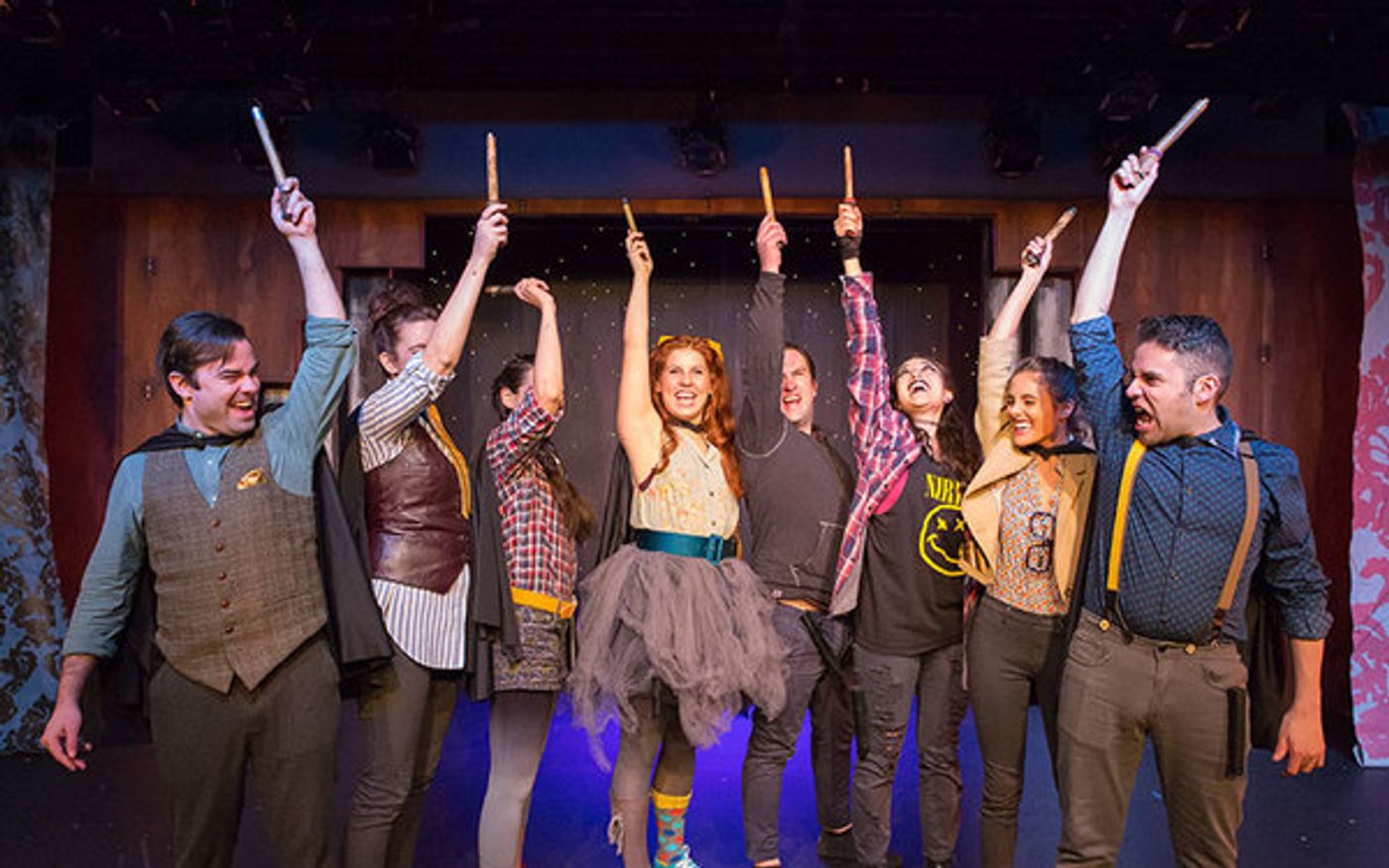 Photo Flash: A Magical First Look at Off-Broadway's Potter Play PUFFS  Image