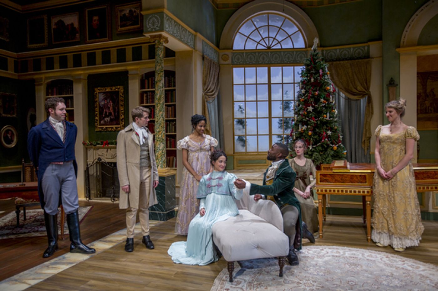 Photo Flash: First Look at Northlight's MISS BENNET: CHRISTMAS AT PEMBERLEY Photo Flash: First Look at Northlight's MISS BENNET: CHRISTMAS AT PEMBERLEY Image
