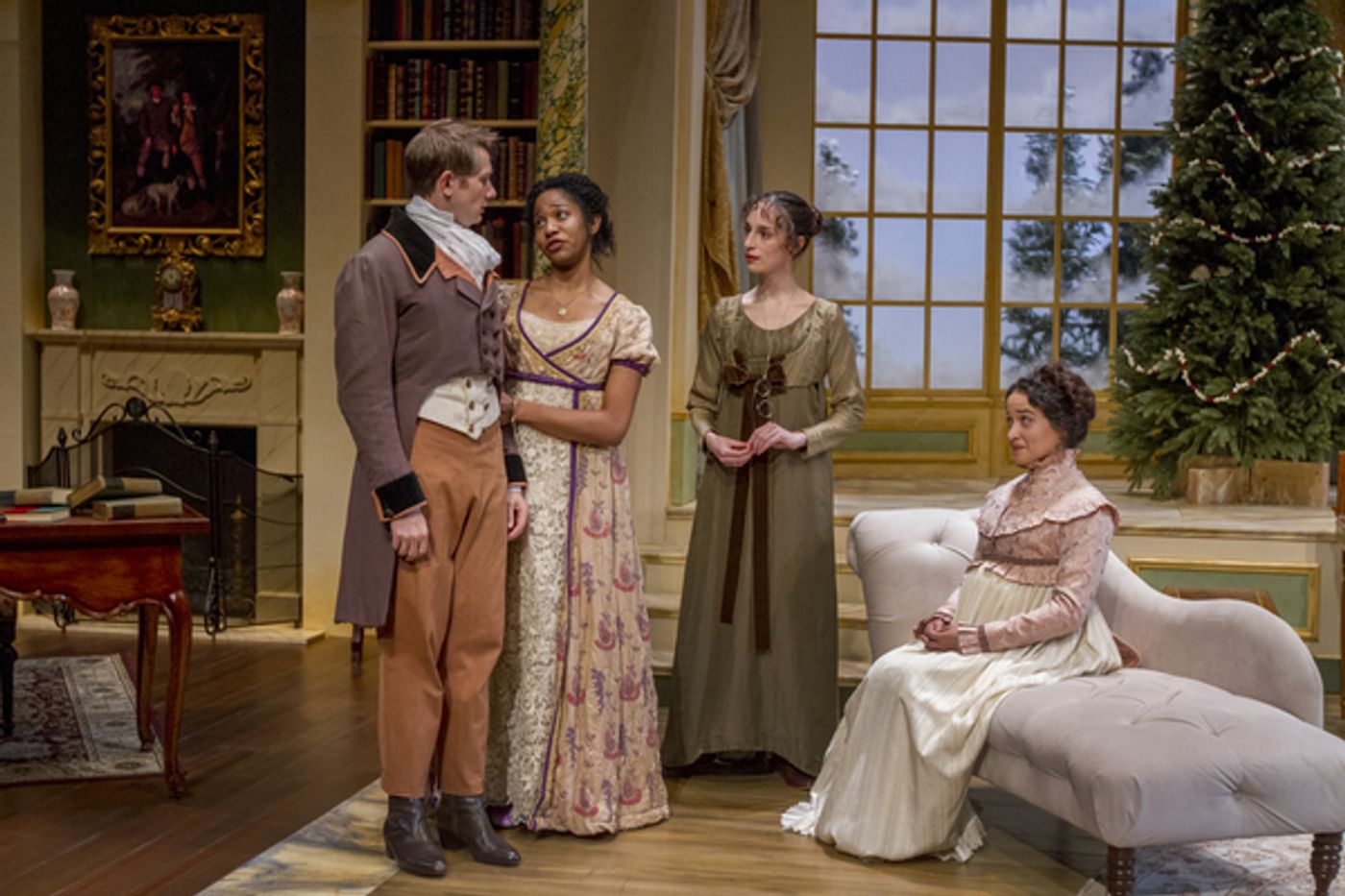 Photo Flash: First Look at Northlight's MISS BENNET: CHRISTMAS AT PEMBERLEY Photo Flash: First Look at Northlight's MISS BENNET: CHRISTMAS AT PEMBERLEY Image