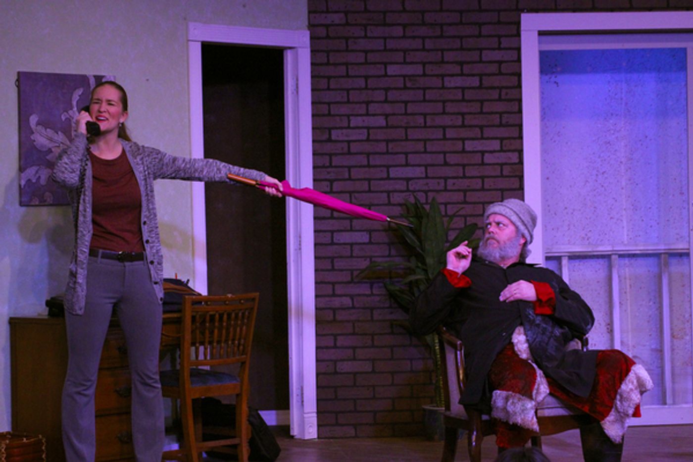 Photo Flash: First Look at ANOTHER NIGHT BEFORE CHRISTMAS at Off Broadway Palm Theatre  Image