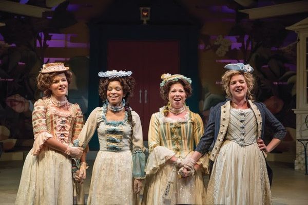 Pictured: Jeremy Dubin, Miranda McGee, Maggie Lou Rader, Vanessa Sawson, Aiden Sims,  Photo