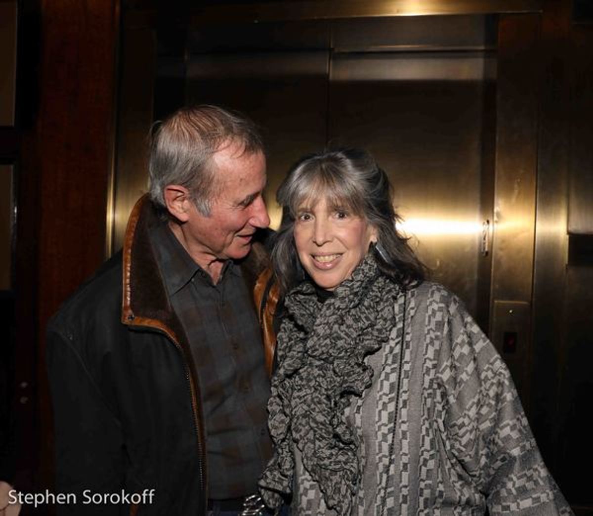 Jim Dale & Julia Schafler at 
