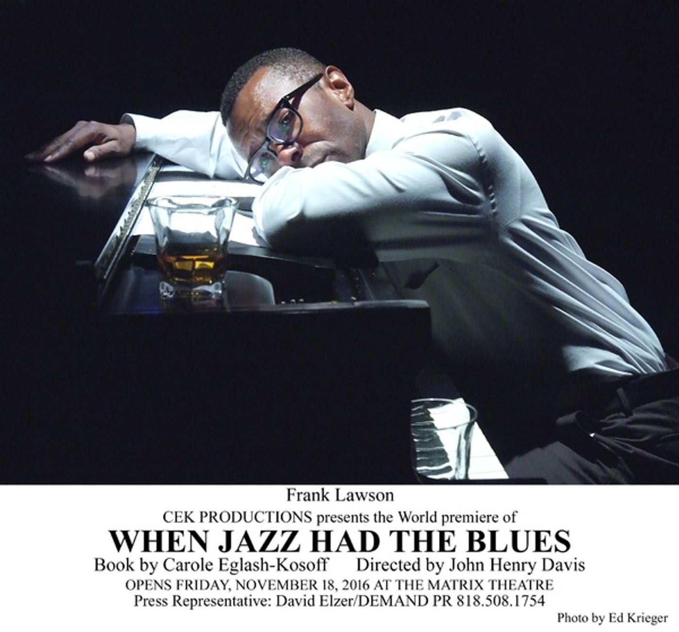 Photo Flash: First Look at CEK Productions' World Premiere of WHEN JAZZ HAD THE BLUES  Image