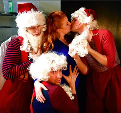 Elf (National Tour): @ballerbahlerðŸŽ¶ I saw Mommy kissing Santa Claus... ðŸŽ® Photo