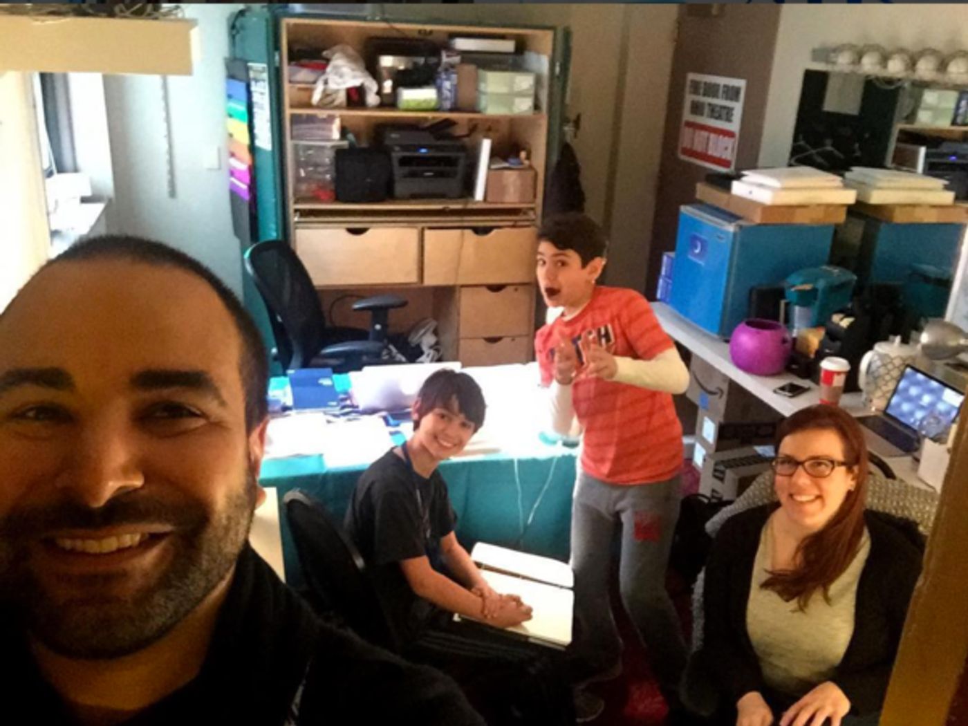 Photo Flash: PHANTOM Supports Autism Theatre Initiative, KING AND I Staves Off Hanger, and More Saturday Intermission Pics!  Image