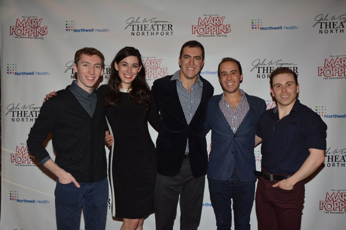 Danny Meglio, Samm Carroll, Peter Surace, Michael J. Verre and Oren Korenblum at 