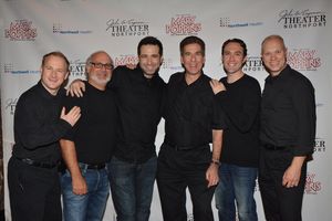 The Orchestra-Michael Hopewell (Conductor/Keyboard) with Joe Boardman (Brass), Russ Brown (Bass), Brent Chiarello (Trombone), Bob Dalpiaz, Jowl Levy and Gary Meyer (Reeds) and Josh Endlich (Drums) @ BroadwayWorld The Orchestra-Michael Hopewell (Conductor/Keyboard) with Joe Boardman (Brass), Russ B Photo