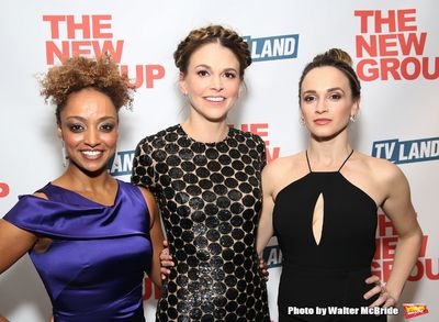 Asmeret Ghebremichael, Sutton Foster and Emily Padgett  Photo