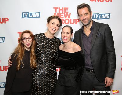 Molly Bernard, Sutton Foster, Miriam Shor and Peter Hermann  Photo