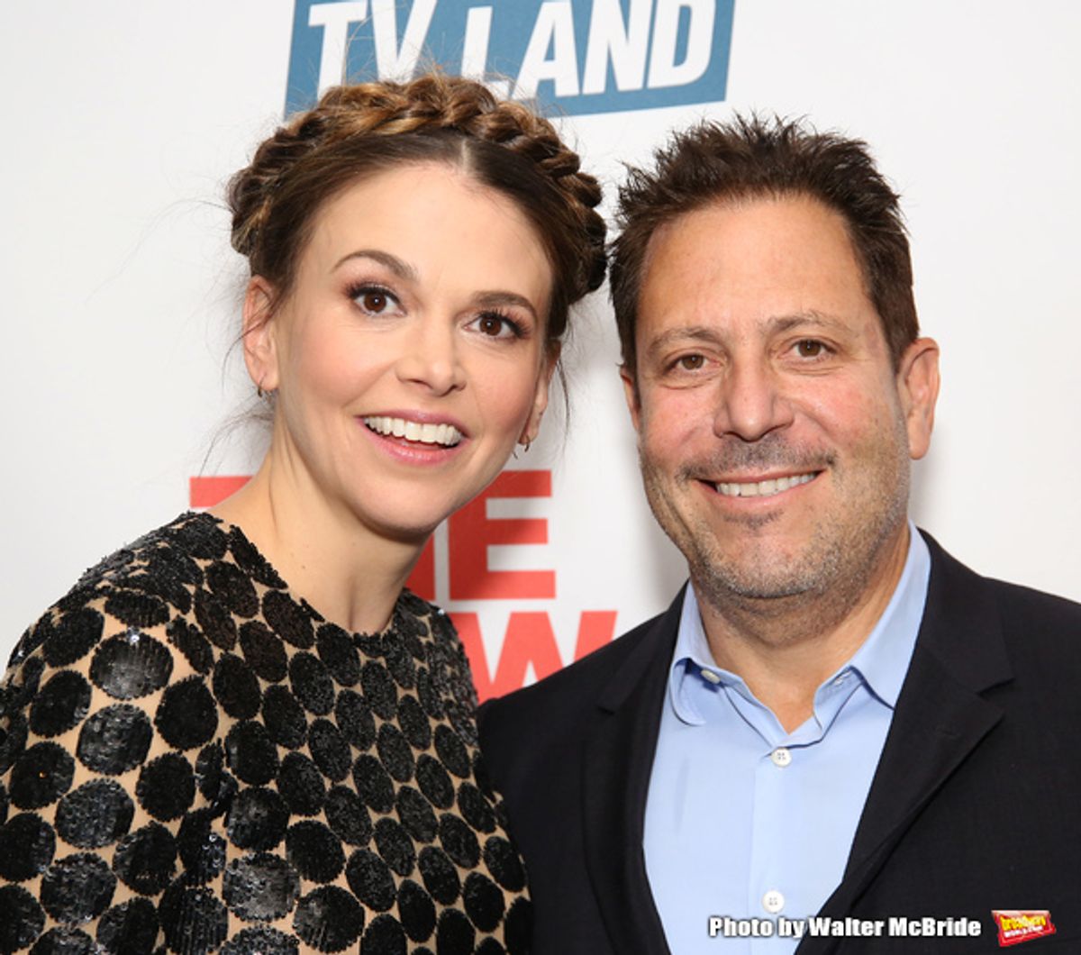 Sutton Foster and Darren Star  at 