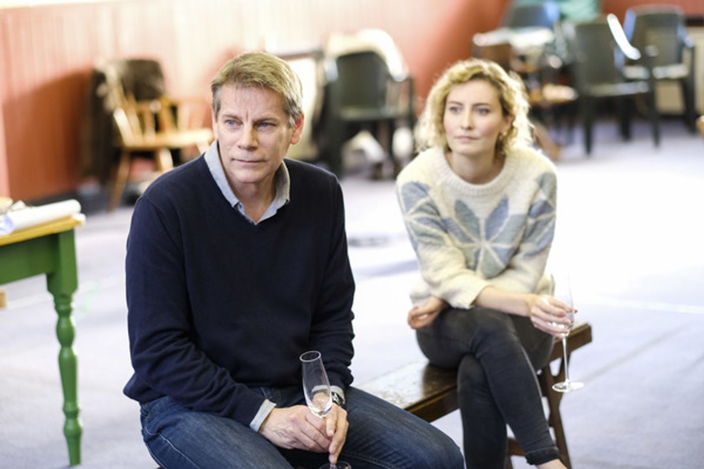 Photo Flash: Inside Rehearsals for Alan Ayckbourn's NO KNOWING at Scarborough's Stephen Joseph Theatre Photo Flash: Inside Rehearsals for Alan Ayckbourn's NO KNOWING at Scarborough's Stephen Joseph Theatre Image