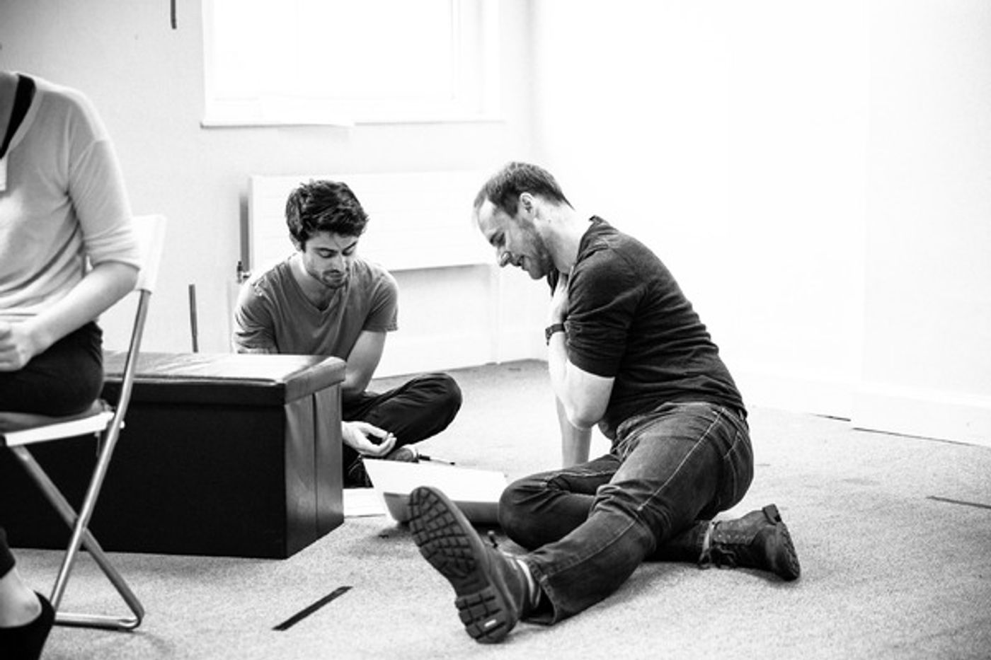 Photo Flash: In Rehearsals with the Cast of BENIGHTED at Old Red Lion Theatre  Image
