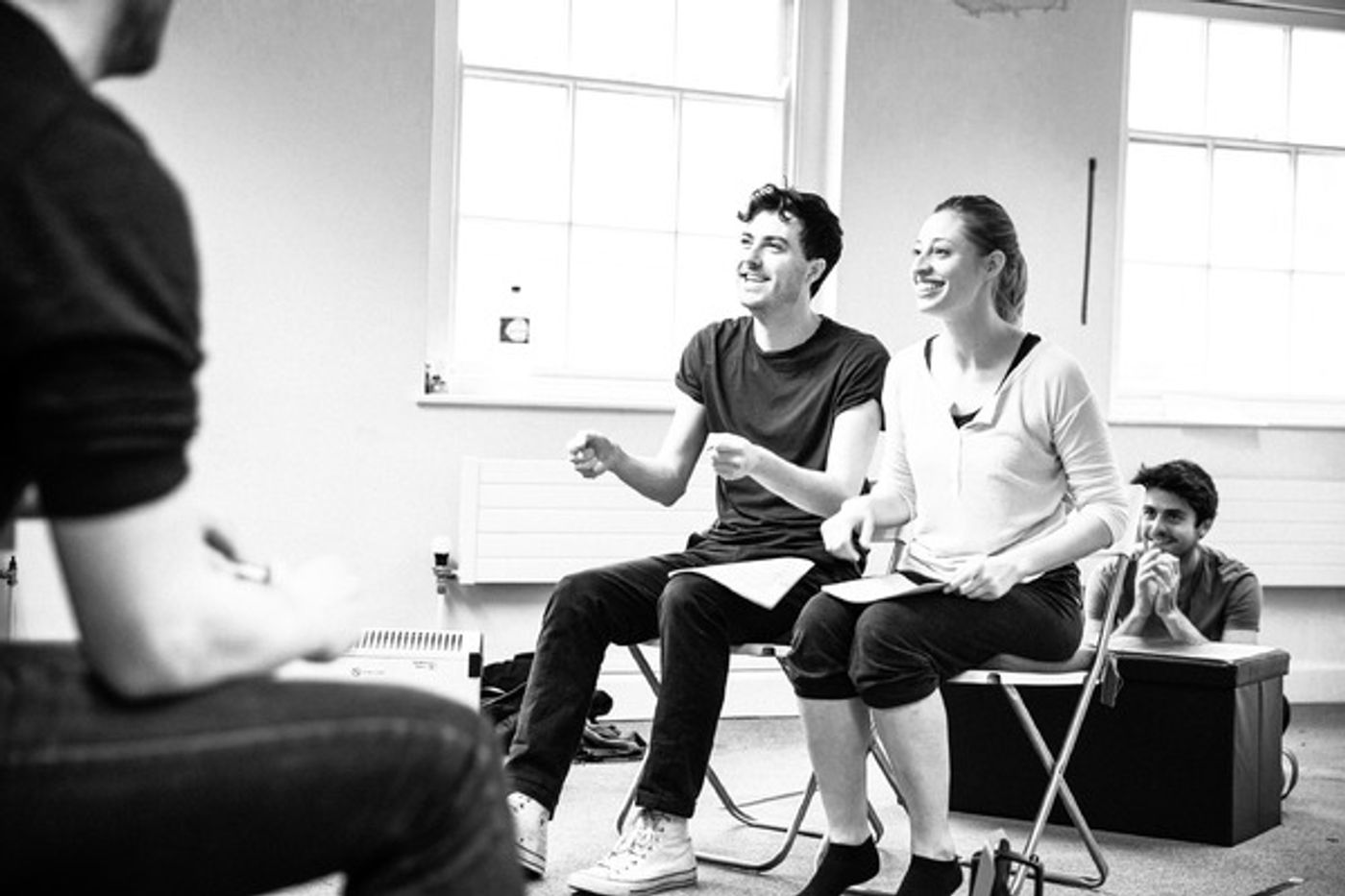 Photo Flash: In Rehearsals with the Cast of BENIGHTED at Old Red Lion Theatre  Image