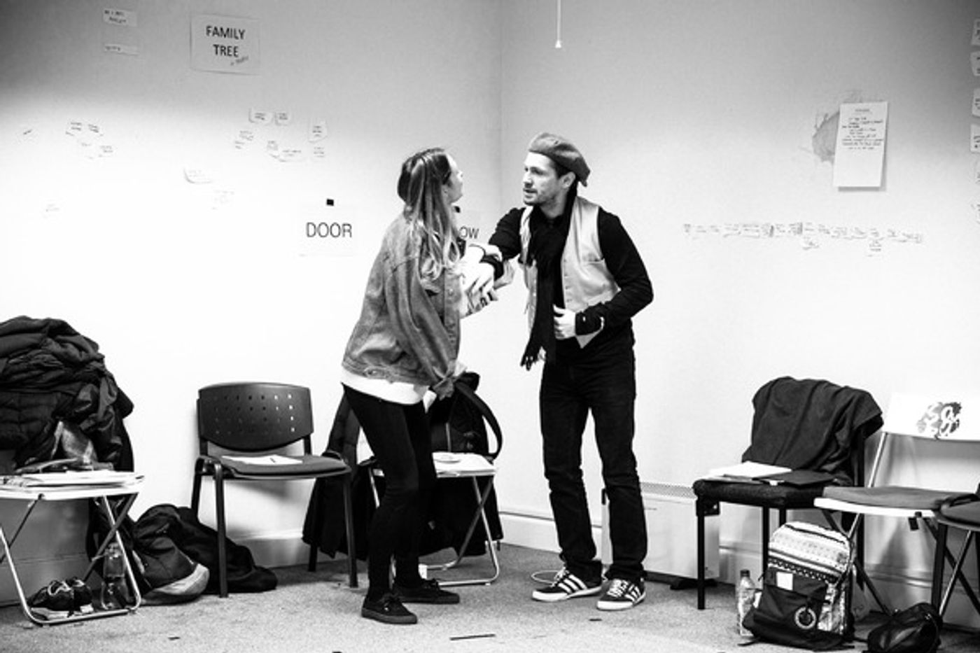 Photo Flash: In Rehearsals with the Cast of BENIGHTED at Old Red Lion Theatre Photo Flash: In Rehearsals with the Cast of BENIGHTED at Old Red Lion Theatre Image