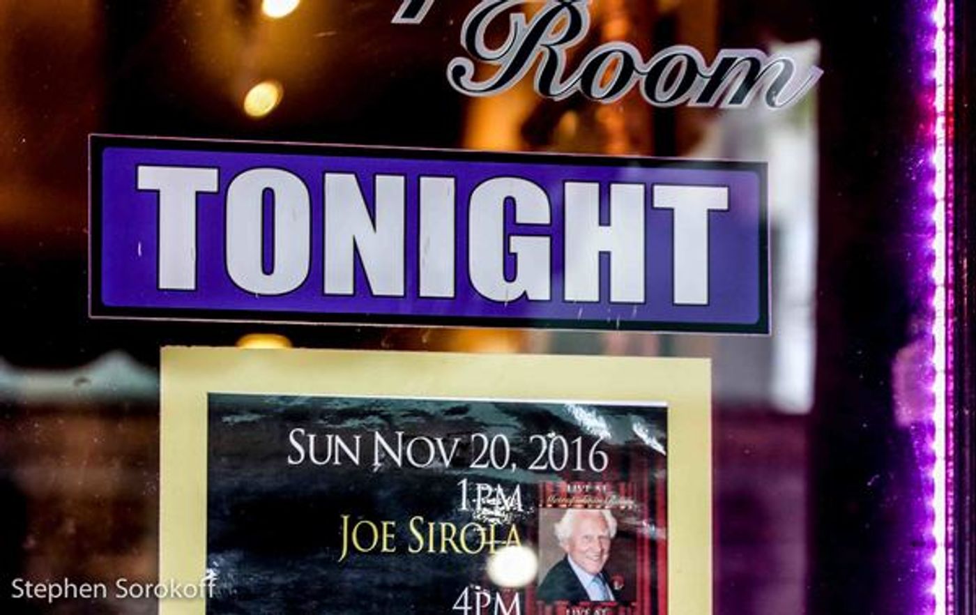 Photo Coverage: Joe Sirola Brings WITH A LITTLE BIT OF LUCK to The Metropolitan Room Photo Coverage: Joe Sirola Brings WITH A LITTLE BIT OF LUCK to The Metropolitan Room Image