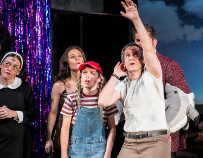 Jennifer Simard, Bradley Riches, and Seth Rudetsky Photo