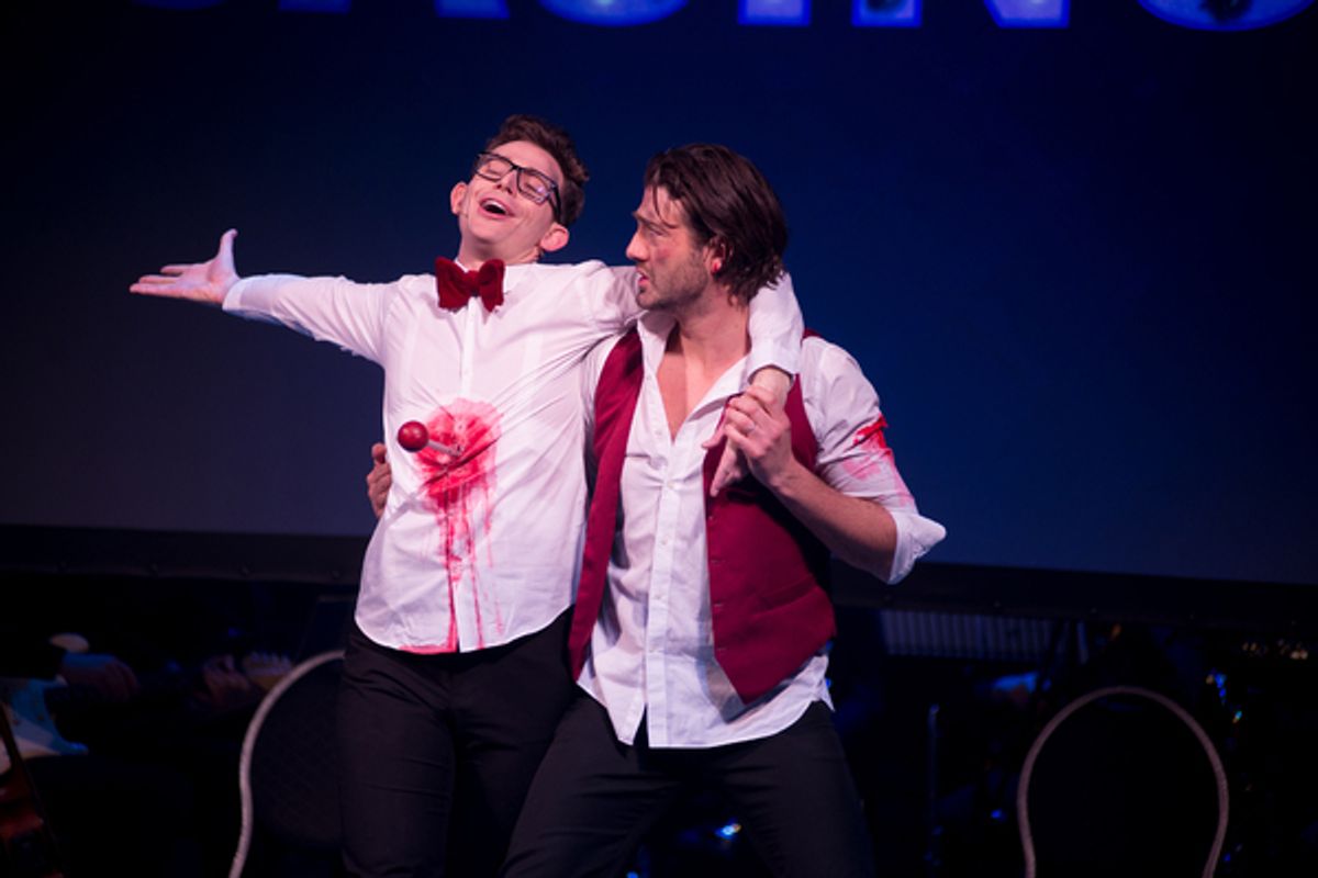 Mark Anderson and Oliver Tompsett at 