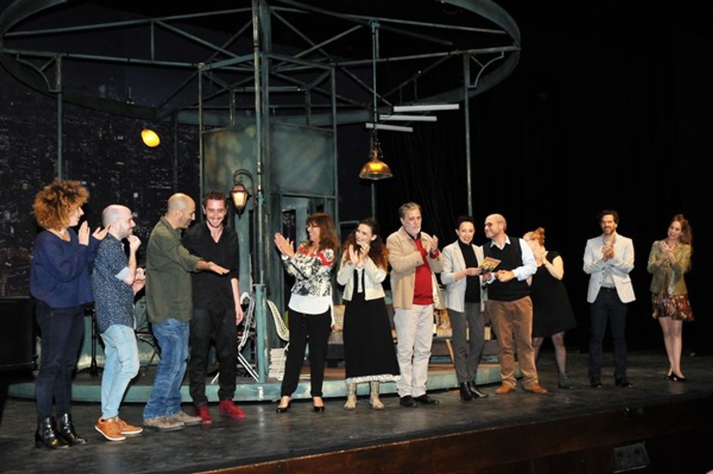 Photo Coverage: HUSBANDS AND WIVES Company Celebrate Opening Night at Haifa Theatre  Image