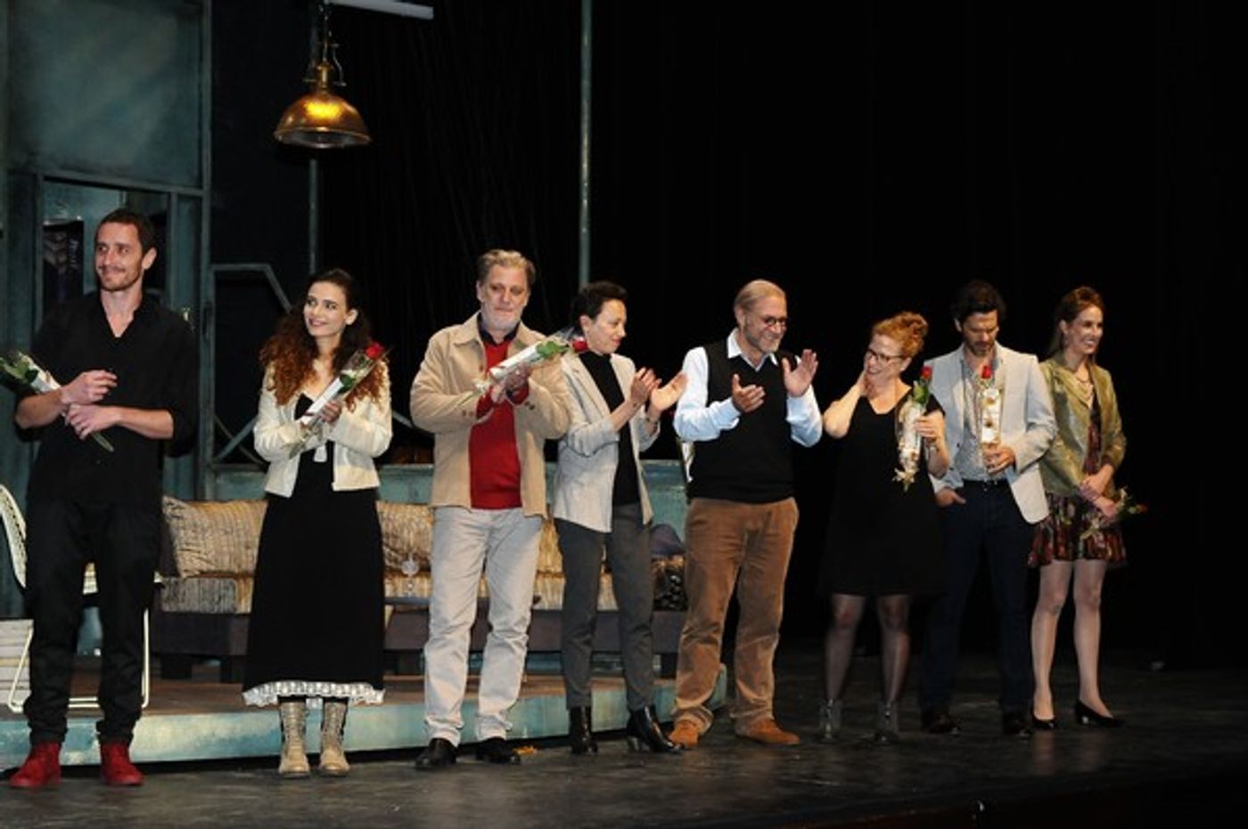 Photo Coverage: HUSBANDS AND WIVES Company Celebrate Opening Night at Haifa Theatre  Image