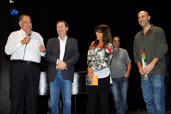 Yona Yahav, Israel Savion, Nitza Ben Zvi and Photo