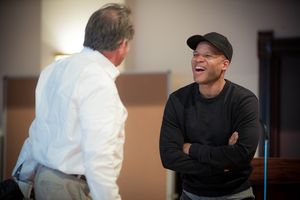 Tom Irwin & Glenn Davis @ BroadwayWorld Tom Irwin & Glenn Davis Photo