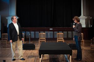 Tom Irwin & Shannon Cochran @ BroadwayWorld Tom Irwin & Shannon Cochran Photo