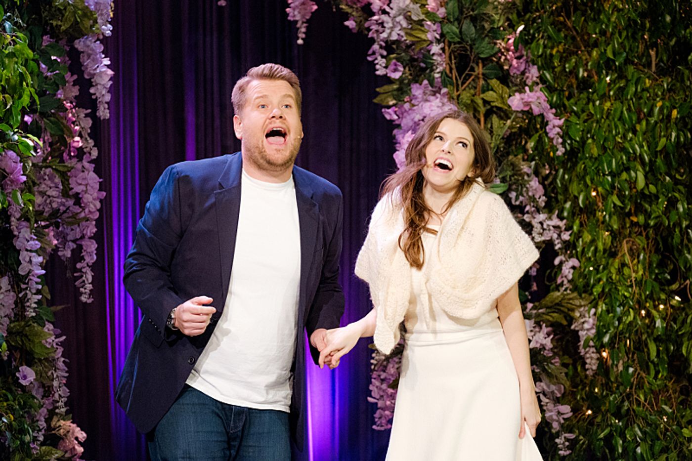VIDEO: Anna Kendrick, Billy Eichner & James Corden Sing 'The Soundtrack to Growing Up'  Image