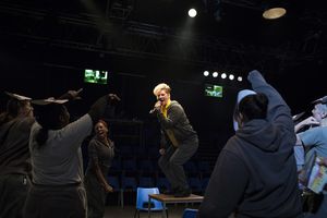 Jackie Clune the Company of JULIUS CAESAR Photo