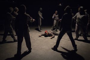Jade Anouka and the Company of JULIUS CAESAR Photo