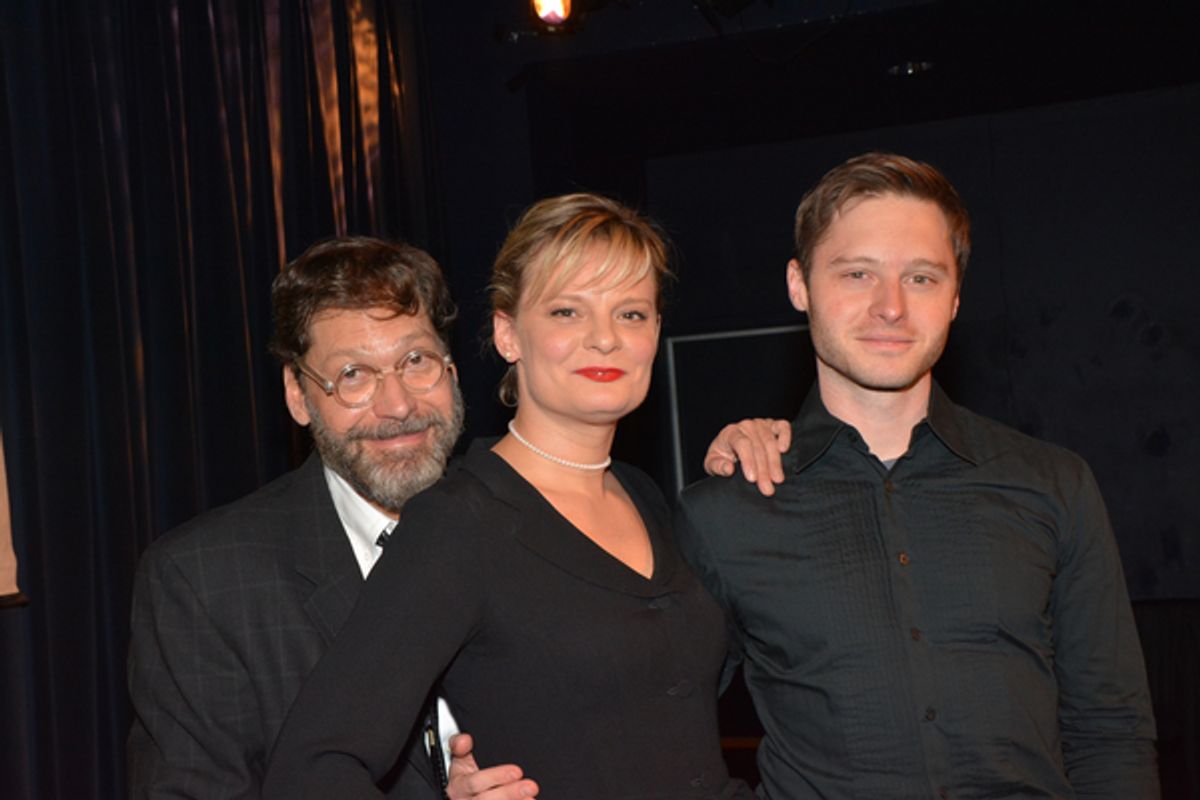 David Staller, Martha Plimpton and Bobby Steggert at 