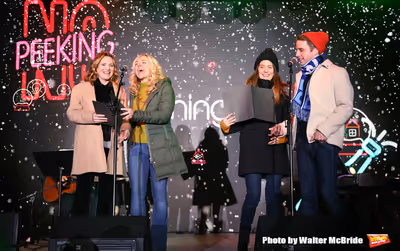 Jennifer Laura Thompson, Rachel Bay Jones, Laura Dreyfuss and Ben Platt  Photo