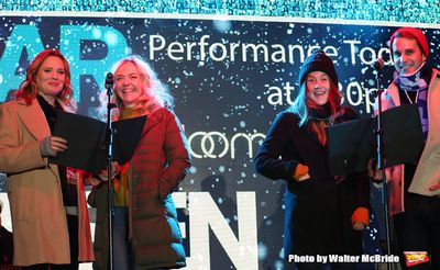 Jennifer Laura Thompson, Rachel Bay Jones, Laura Dreyfuss and Ben Platt  Photo