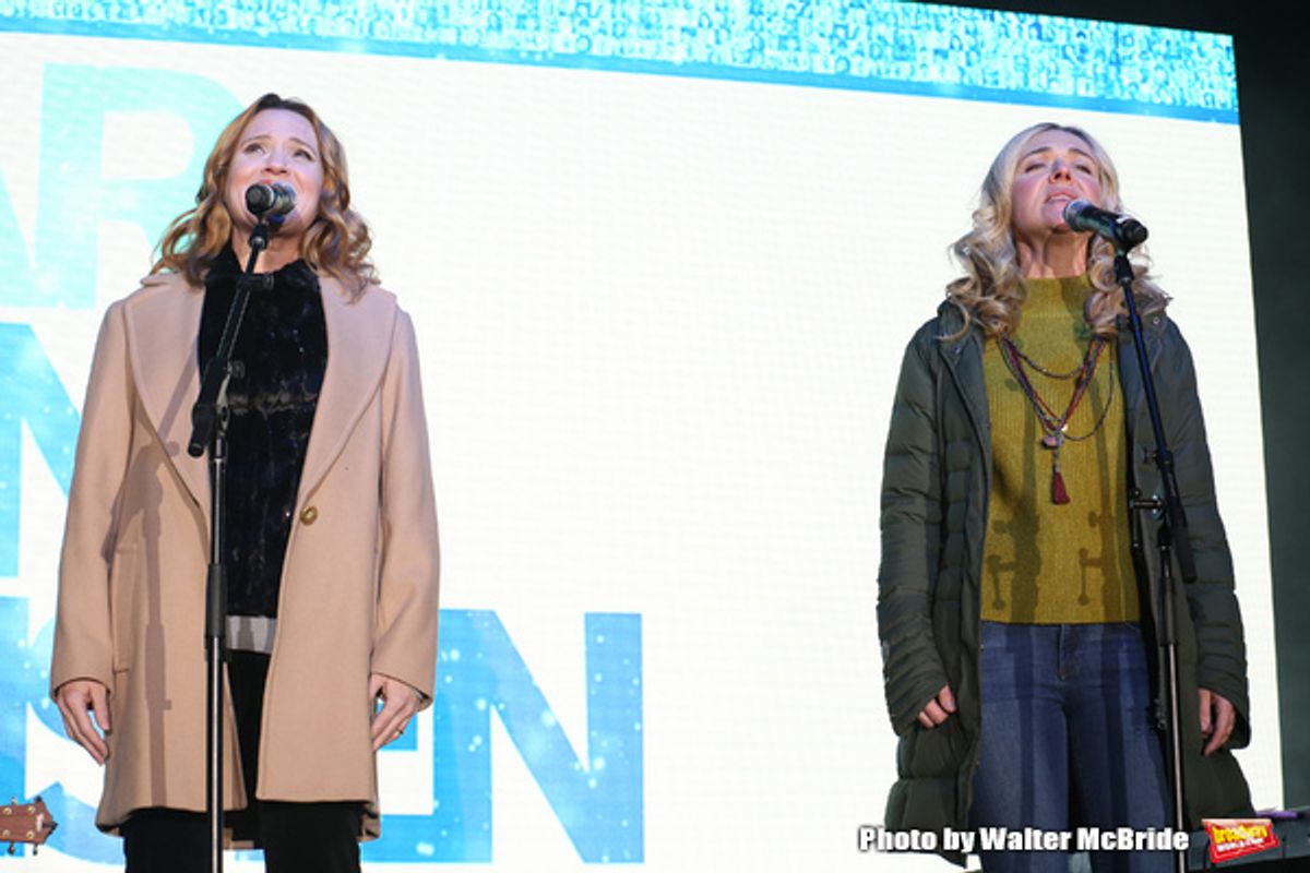 Jennifer Laura Thompson and Rachel Bay Jones at 