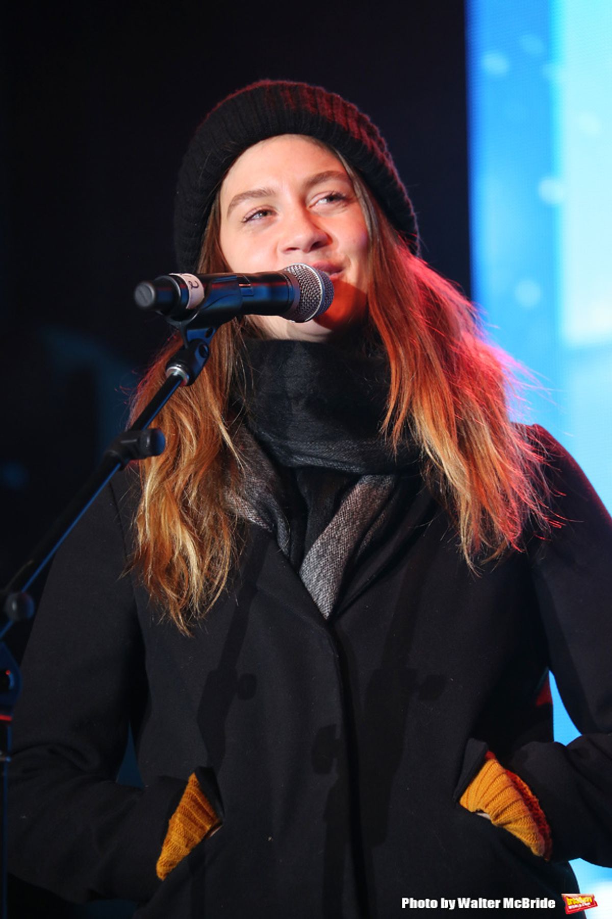Laura Dreyfuss at DEAR EVAN HANSEN Helps Bloomingdale's Ring In the Holiday Season