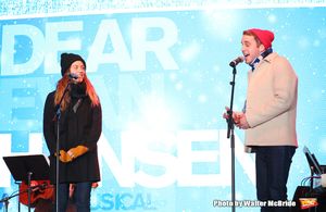 Laura Dreyfuss and Ben Platt Photo