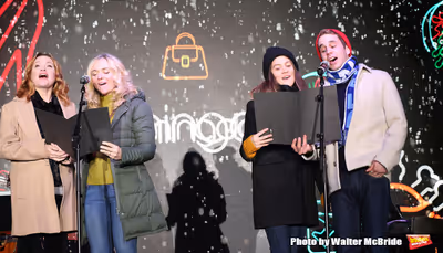 Jennifer Laura Thompson, Rachel Bay Jones, Laura Dreyfuss and Ben Platt  Photo