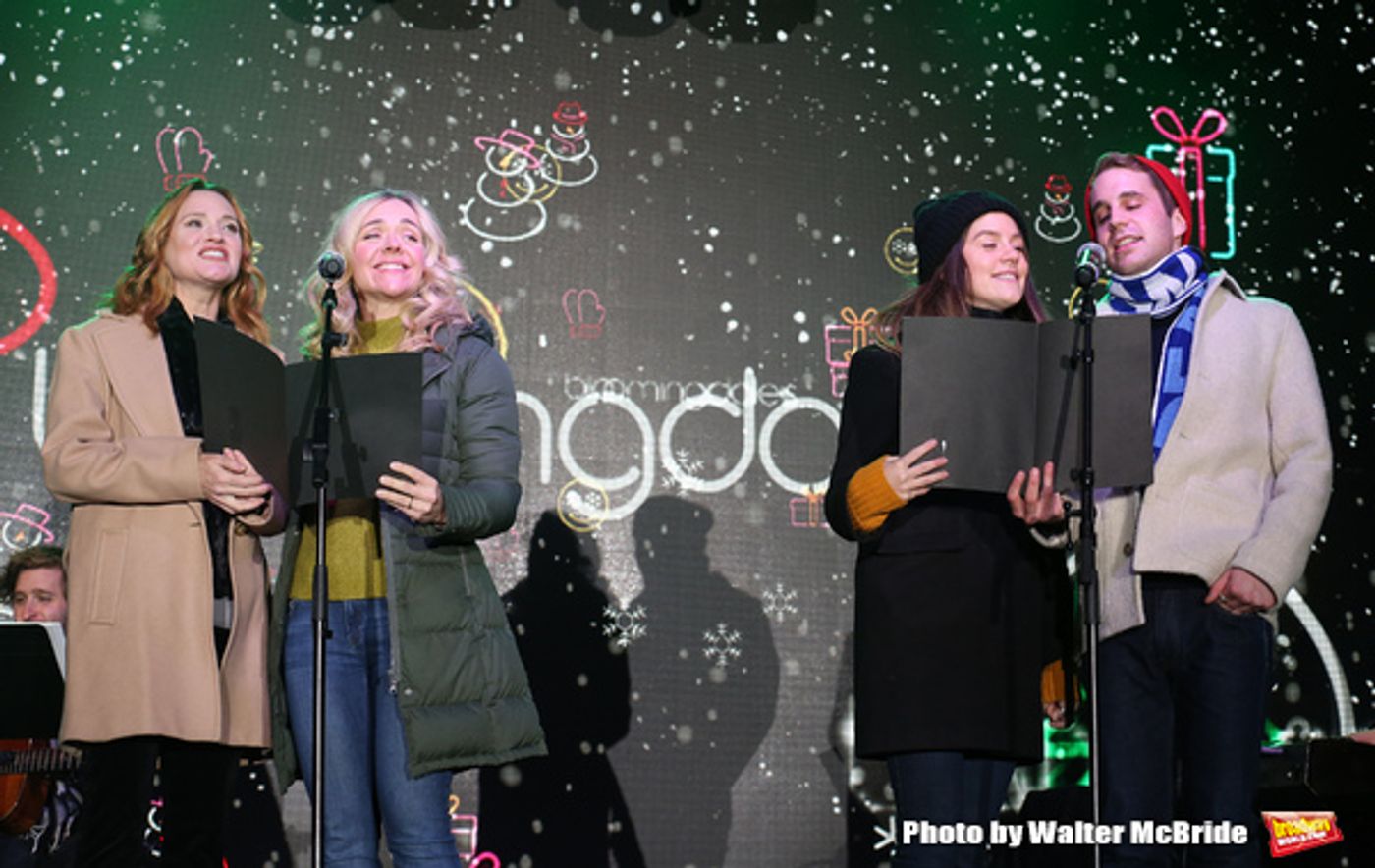 Photo Coverage: DEAR EVAN HANSEN Helps Bloomingdale's Ring In the Holiday Season Photo Coverage: DEAR EVAN HANSEN Helps Bloomingdale's Ring In the Holiday Season Image