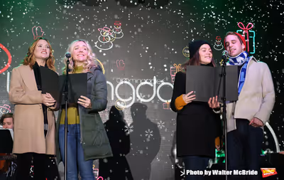 Jennifer Laura Thompson, Rachel Bay Jones, Laura Dreyfuss and Ben Platt  Photo