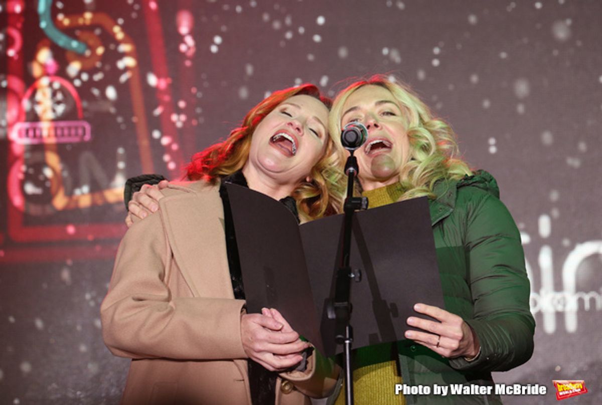 Jennifer Laura Thompson and Rachel Bay Jones at 