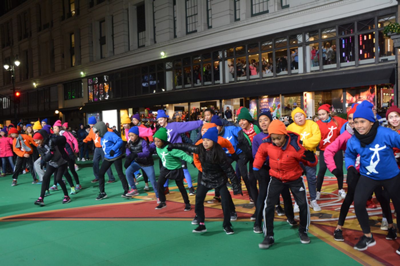Photo Coverage: Casts of HOLIDAY INN, PARAMOUR & More Rehearse for the Macy's Thanksgiving Day Parade!  Image