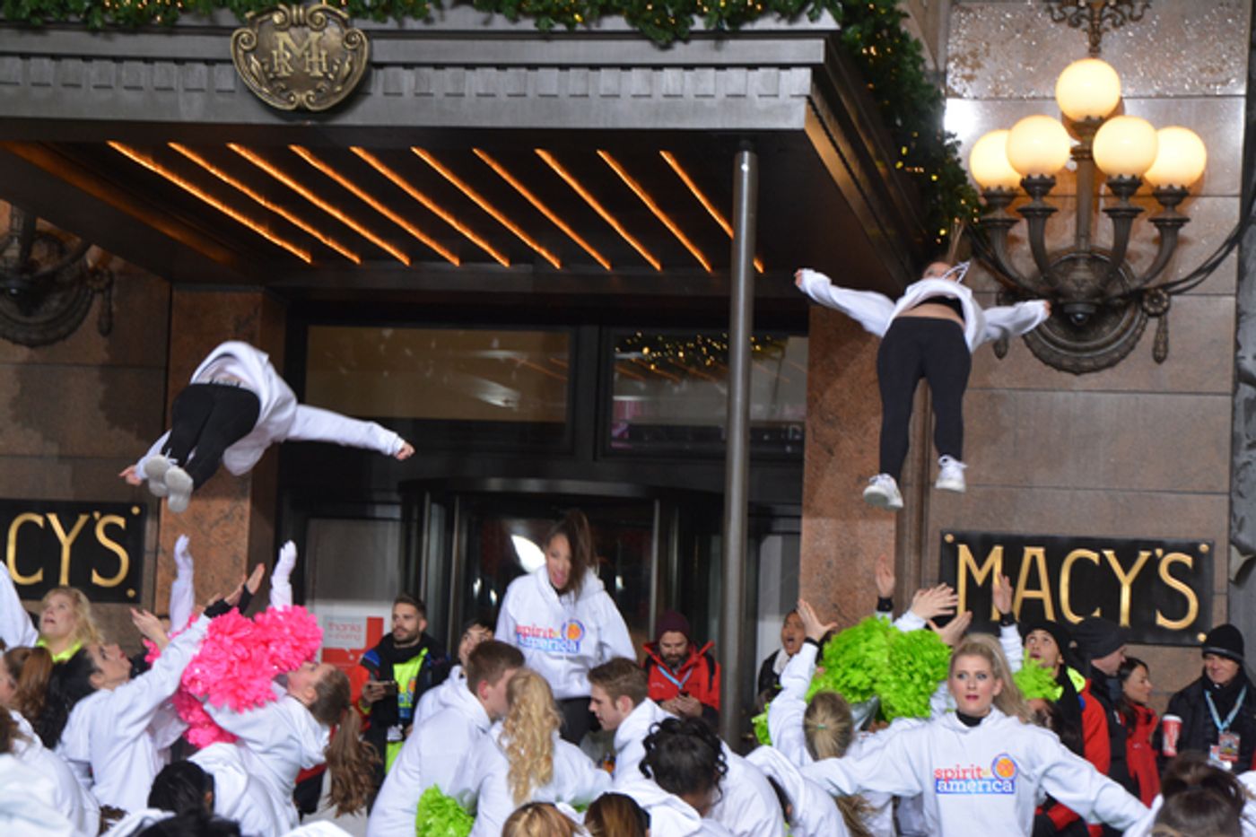 Photo Coverage: Casts of HOLIDAY INN, PARAMOUR & More Rehearse for the Macy's Thanksgiving Day Parade!  Image