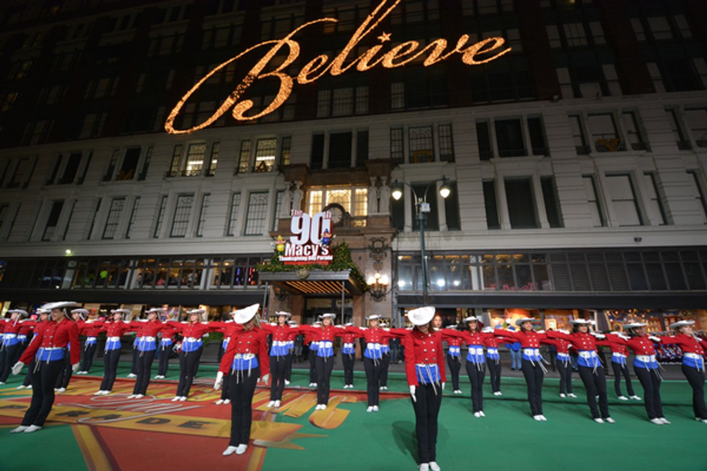 Photo Coverage: Casts of HOLIDAY INN, PARAMOUR & More Rehearse for the Macy's Thanksgiving Day Parade!  Image